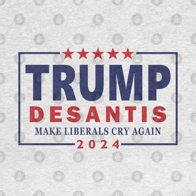 Donald Trump Ron DeSantis 2024 by Etopix